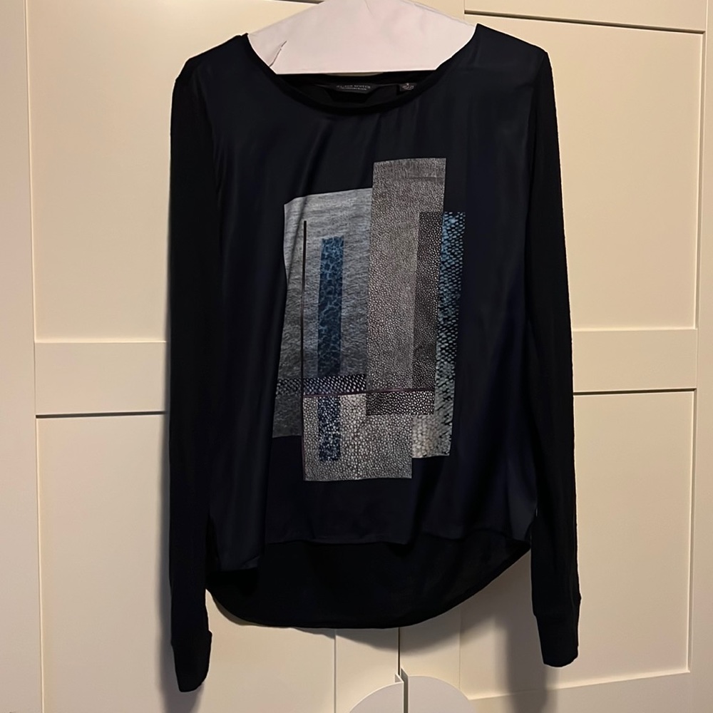 COPY - MAISON scotch long sleeve navy size medium
